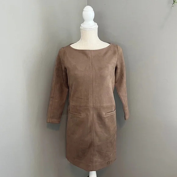 Ann Taylor | Dresses | Suede Ann Taylor Dress | Poshmark